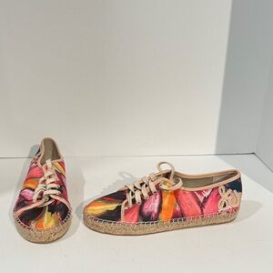 Sam Edelman Colorful Espadrille Boat Shoes